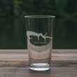 Load image into Gallery viewer, Lake Rayburn (AR) Map Laser Engraved Glasses
