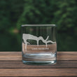 Load image into Gallery viewer, Lake Rayburn (AR) Map Laser Engraved Glasses
