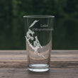 Load image into Gallery viewer, Lake Megunticook (Maine) - Laser Engraved Glasses
