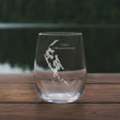 Load image into Gallery viewer, Lake Megunticook (Maine) - Laser Engraved Glasses
