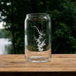 Load image into Gallery viewer, Lake Norman Map - North Carolina - Laser Engraved Glasses
