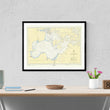 Load image into Gallery viewer, Lake of the Woods Map 1955 - Nautical Chart Print - Paper | Canvas | Metal
