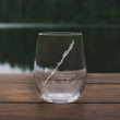 Load image into Gallery viewer, Long Lake Map - New York - Laser Engraved Glasses
