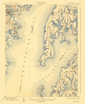 Annapolis Map - 1904