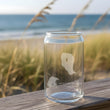 Load image into Gallery viewer, Manitou Islands Map Laser Engraved Glasses - Lake Michigan
