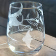 Load image into Gallery viewer, Manta Ray School Engraved Glasses
