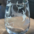 Load image into Gallery viewer, Manta Ray School Engraved Glasses
