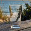 Load image into Gallery viewer, Marblehead Map Laser Engraved Glasses
