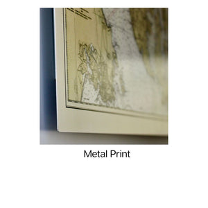 St John (USVI) Map - 1948 - Nautical Chart Print - Paper | Canvas | Metal