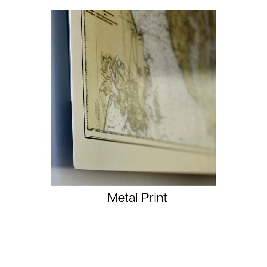St John (USVI) Map - 1948 - Nautical Chart Print - Paper | Canvas | Metal