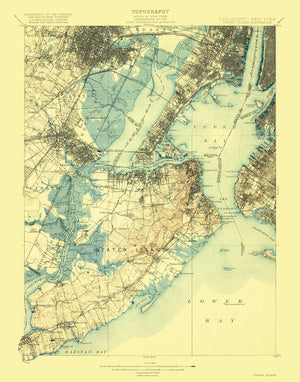 Staten Island Map - 1900