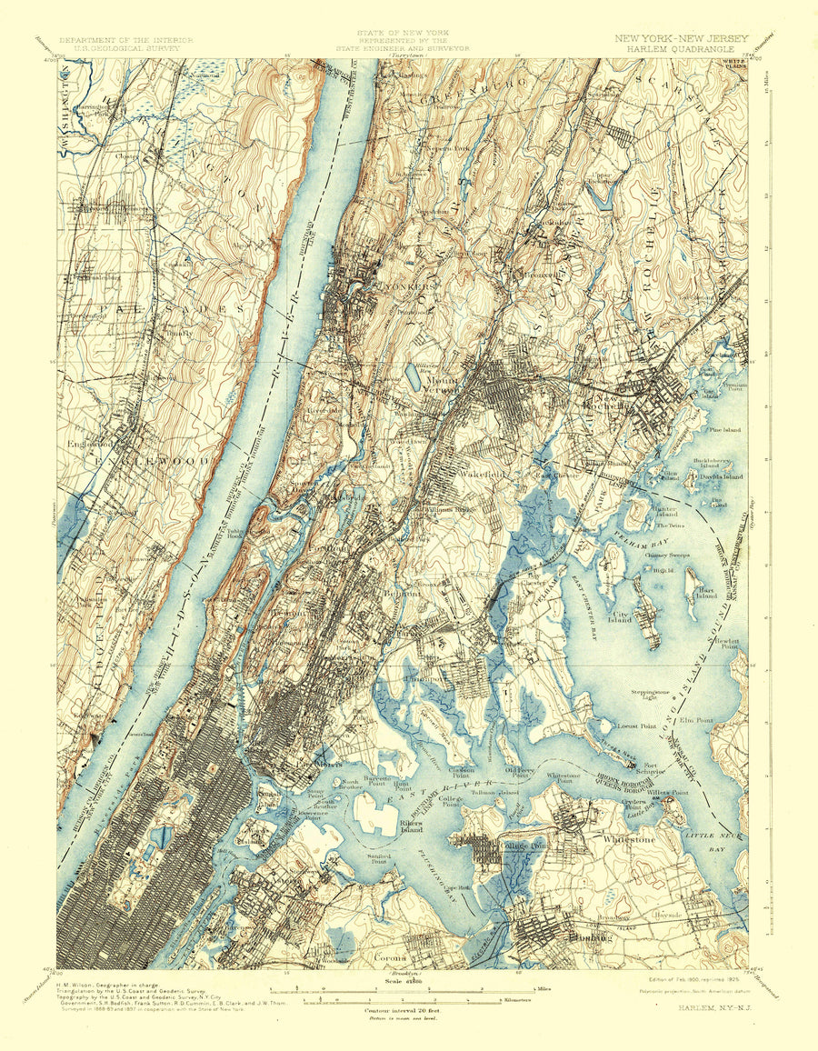 Harlem Map - 19000