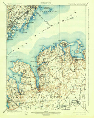 Oyster Bay (NY) Map - 1900