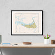 Load image into Gallery viewer, Nantucket Map 1971 - Nautical Chart Print - Paper | Canvas | Metal
