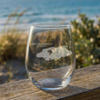 Load image into Gallery viewer, New Providence (The Bahamas) Map Engraved Glasses
