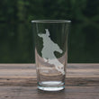 Load image into Gallery viewer, Newfound Lake Map Engraved Glasses
