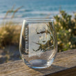 Load image into Gallery viewer, Outer Banks Map Engraved Glasses
