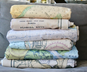 Estero Bay to Lemon Bay (including Sanibel Island) Nautical Chart Sherpa Fleece Blanket