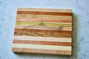 Rainbow Trout Engraved Wooden Serving Board & Bar Board