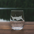 Load image into Gallery viewer, Rangeley Lake (Maine) Map Engraved Glasses
