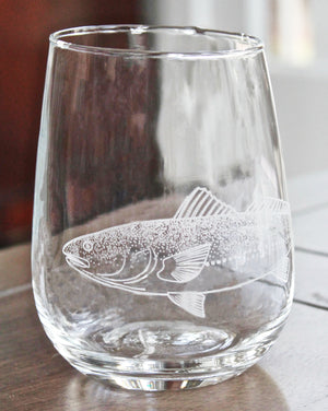 Redfish Engraved Glasses