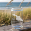 Load image into Gallery viewer, Santa Catalina Island Map Engraved Glasses
