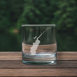 Load image into Gallery viewer, Saratoga Lake (NY) Map Laser Engraved Glasses
