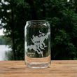 Load image into Gallery viewer, Squam Lake Map Engraved Glasses
