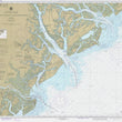 Load image into Gallery viewer, St Helena Sound to Savannah River Map - 1977 - Nautical Chart Print - Paper | Canvas | Metal
