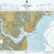 Load image into Gallery viewer, St Simons Sound Map - Brunswick Harbor and Turtle River - 1996 - Nautical Chart Print - Paper | Canvas | Metal
