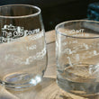 Load image into Gallery viewer, St Andrews  Golf Course - The Old Course- Laser Engraved Golf Course Map Glasses
