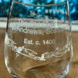 Load image into Gallery viewer, St Andrews  Golf Course - The Old Course- Laser Engraved Golf Course Map Glasses
