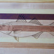 Load image into Gallery viewer, Striped Bass Engraved Wooden Serving Board &amp; Bar Board
