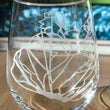 Load image into Gallery viewer, Sugarbush Vermont Ski Trail Map Laser Engraved Glasses
