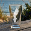 Load image into Gallery viewer, Sweden Map Laser Engraved Glasses
