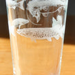 Load image into Gallery viewer, Sweetwater Slam Engraved Glasses - Largemouth Bass, Smallmouth Bass, Salmon, Walleye, Brook Trout, Rainbow Trout, Muskellunge (Muskie), Northern Pike, Crappie - Gift for Fisherman
