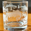 Load image into Gallery viewer, Sweetwater Slam Engraved Glasses - Largemouth Bass, Smallmouth Bass, Salmon, Walleye, Brook Trout, Rainbow Trout, Muskellunge (Muskie), Northern Pike, Crappie - Gift for Fisherman

