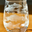 Load image into Gallery viewer, Sweetwater Slam Engraved Glasses - Largemouth Bass, Smallmouth Bass, Salmon, Walleye, Brook Trout, Rainbow Trout, Muskellunge (Muskie), Northern Pike, Crappie - Gift for Fisherman
