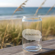 Load image into Gallery viewer, Terceira Island Map Laser Engraved Glasses
