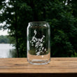 Load image into Gallery viewer, Three Lakes Map - Wisconsin - Laser Engraved Glasses
