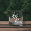 Load image into Gallery viewer, Three Lakes Map - Wisconsin - Laser Engraved Glasses
