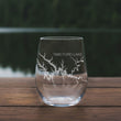 Load image into Gallery viewer, Tims Ford Lake (TN) Map Engraved Glasses
