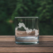 Load image into Gallery viewer, Tippecanoe Lake (IN) Map Laser Engraved Glasses
