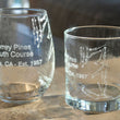 Load image into Gallery viewer, Torrey Pines South Course - Laser Engraved Golf Course Map Glasses
