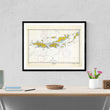 Load image into Gallery viewer, Virgin Islands Map (St Thomas to Virgin Gorda) - 1962 - Nautical Chart Print - Paper | Canvas | Metal
