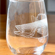 Load image into Gallery viewer, Walleye Fish Laser Engraved Glasses - Fishing Gift
