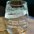Load image into Gallery viewer, Whistling Straits - The Straits - Laser Engraved Golf Course Map Glasses
