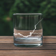 Load image into Gallery viewer, Apache Lake Map - Arizona - Laser Engraved Glasses
