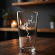 Load image into Gallery viewer, Barren River Lake Kentucky Map Laser Engraved Glasses
