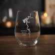 Load image into Gallery viewer, Barren River Lake Kentucky Map Laser Engraved Glasses
